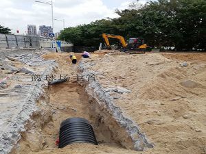 2019年体育馆室外管网安装工程